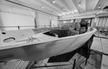 yapım aşamasında Lüks Yatlar