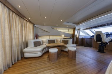 İtalya, alfamarine 78 lüks yat, yemek
