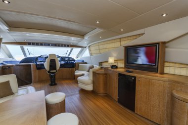 İtalya, alfamarine 78 lüks yat, yemek