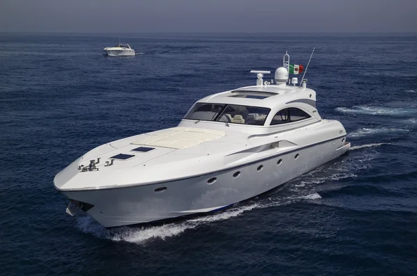 Yacht di lusso, vista aerea — Foto Stock