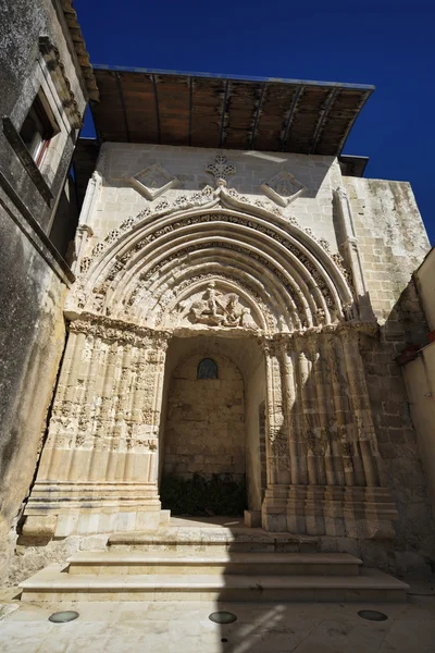 The gotic St. George Cathedral Portal — Stock Photo, Image