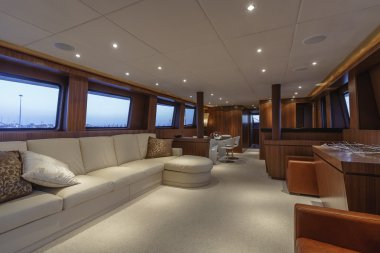 İtalya, viareggio, 82' lüks yat, yemek