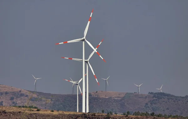 Eolic energy turbines — Stock Photo, Image