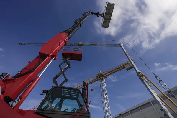 Tower cranes — Stock Photo, Image