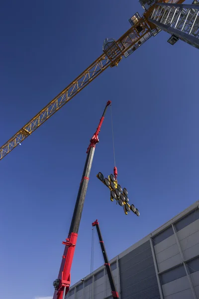 Grues à tour, porte-verre — Photo