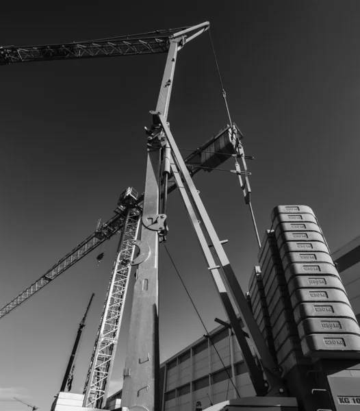 Tower cranes — Stock Photo, Image