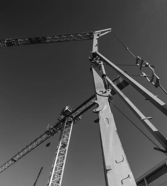 Tower cranes — Stock Photo, Image