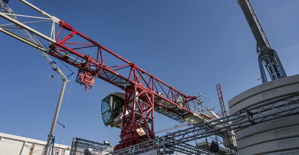 Tower cranes Stock Image