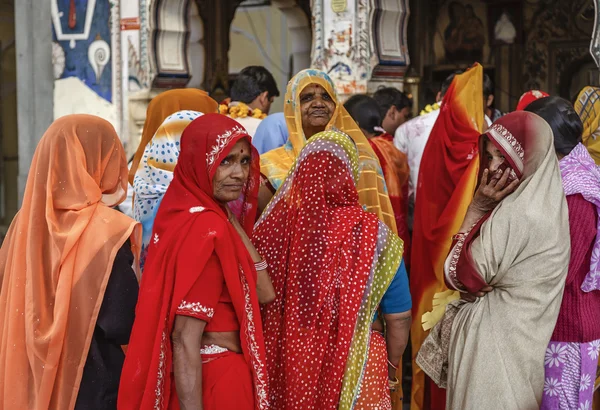 Ινδία, rajasthan, Τζαϊπούρ, ινδική σε ινδουιστικό ναό — Φωτογραφία Αρχείου