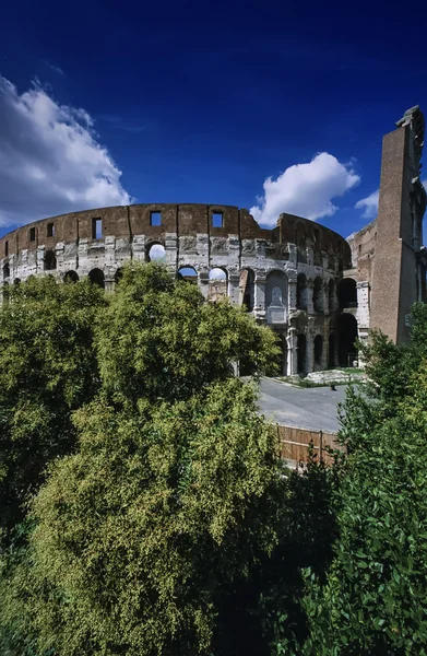 Vista del Coliseo Romano — Foto de Stock