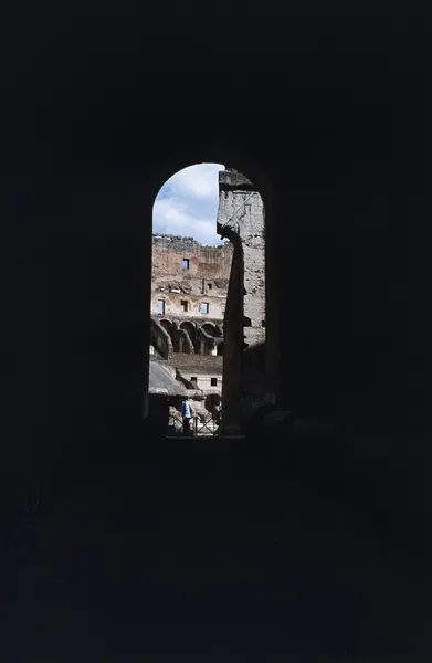 View of the Roman Colosseum — Stock Photo, Image