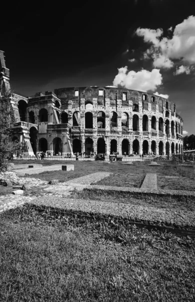 Weergave van het Romeinse colosseum — Stockfoto