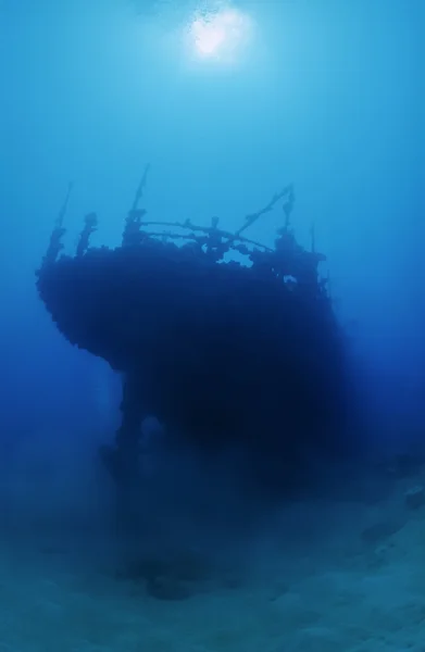 Een gezonken schip wrak — Stockfoto