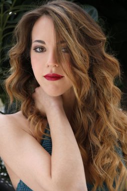 İtalya, Sicilya, genç kız portre