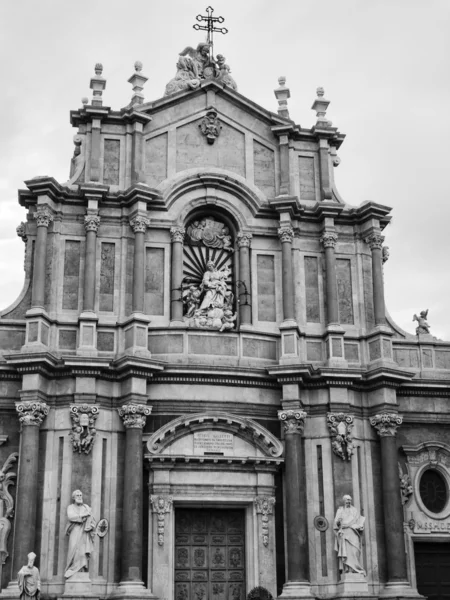 Italien, Sicilien, catania duomo square — Stockfoto