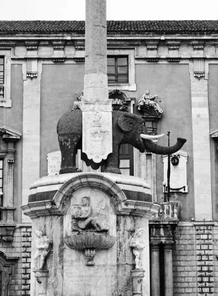 Italy, Sicily, Catania, Duomo Square — Stock Photo, Image