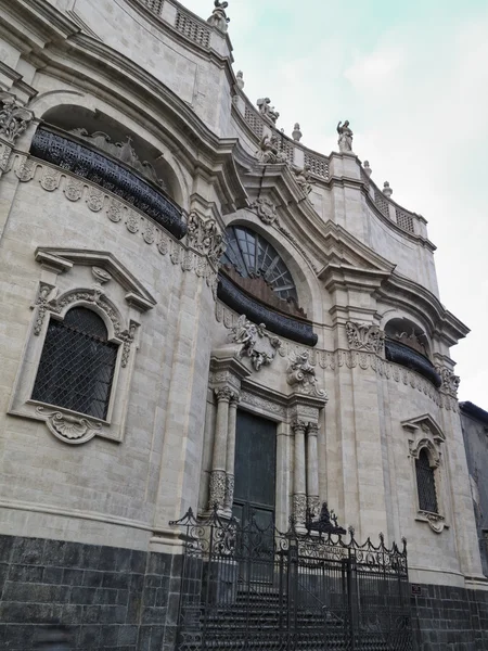 Italia, Sicilia, Catania, Plaza del Duomo — Foto de Stock