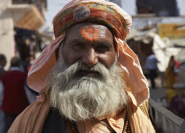 Indyjskich sadhu — Zdjęcie stockowe