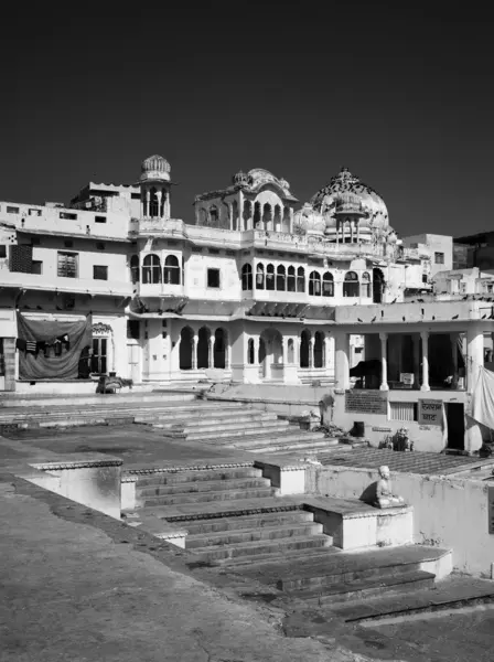 Inde, Rajasthan, Pushkar, vue sur la ville — Photo