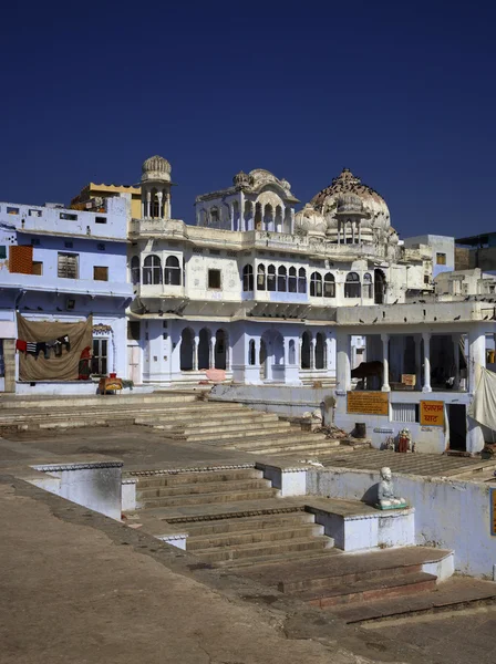 Indien, rajasthan, pushkar, utsikt över staden — Stockfoto