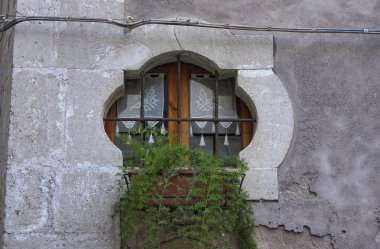 İtalya, Sicilya, siracusa, ortigia, özgün balkonda Barok yapı Cephe Sistemleri