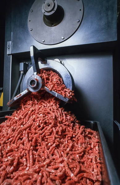 Italia, máquina de carne molida - Alimentos — Foto de Stock