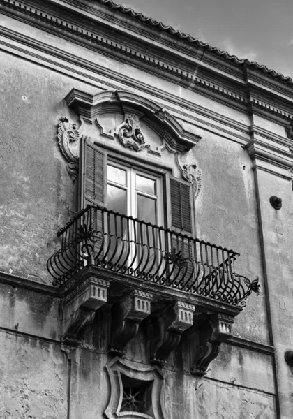 Baroque building facade — Stock Photo, Image