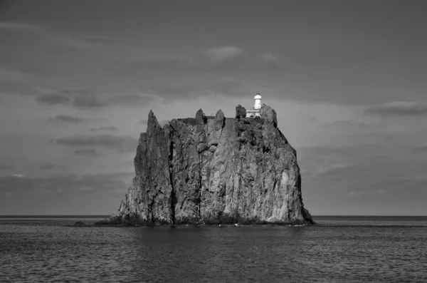 Roccia di Strombolicchio — Foto Stock