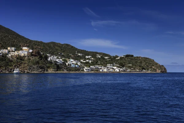 Pohled na ostrově panarea — Stock fotografie