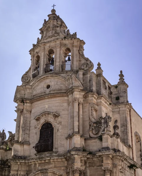 La facciata barocca della chiesa di San Giuseppe — Foto Stock