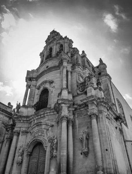 The baroque facade of St. Joseph Church — Stock Photo, Image