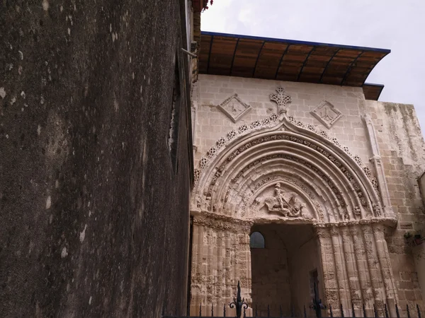 The gothic St. George Cathedral Portal — Stock Photo, Image