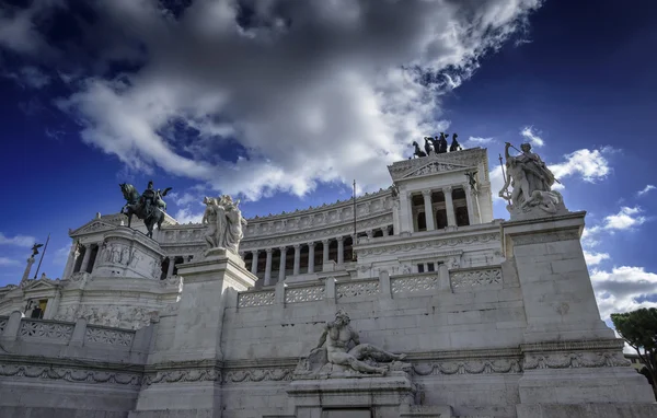 Itália, Roma, vista do Palácio Vitoriano — Fotografia de Stock