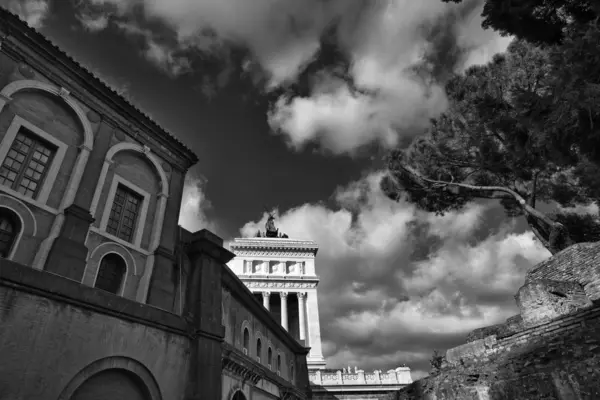 Italia, Roma, veduta del Palazzo Vittoriano — Foto Stock