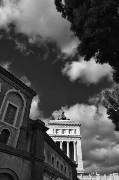 Italia, Roma, vista del Palacio Victoriano —  Fotos de Stock