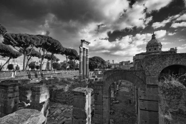 Římské ruiny — Stock fotografie