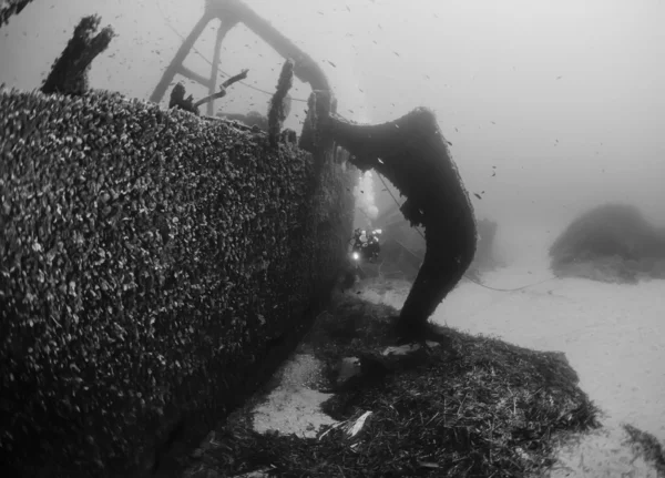 Sunken ship — Stock Photo, Image