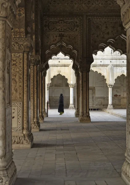 O Forte Vermelho, Diwan-I-Am — Fotografia de Stock