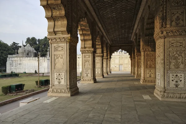 O Forte Vermelho, Diwan-I-Am — Fotografia de Stock