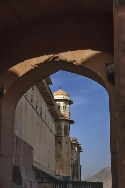 Het amber fort — Stockfoto