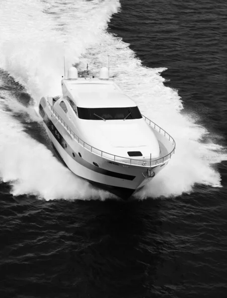 Tecnomar velvet 83 luxus yacht — Stock Fotó