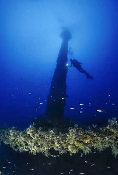 Sunken ship — Stock Photo, Image