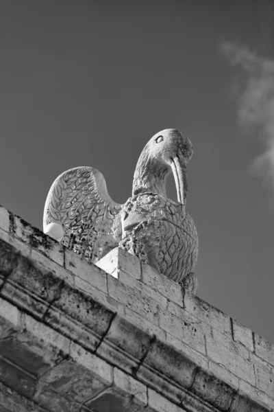 Barocke Tierstatue — Stockfoto