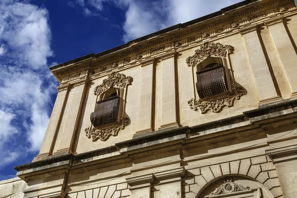 SS. Fachada barroca Basílica y Monasterio de Salvatore —  Fotos de Stock