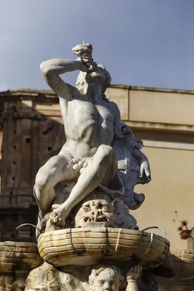 View of the baroque Hercules fountain — Stock Photo, Image