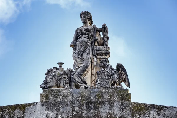 Baroque theater facade — Stock Photo, Image