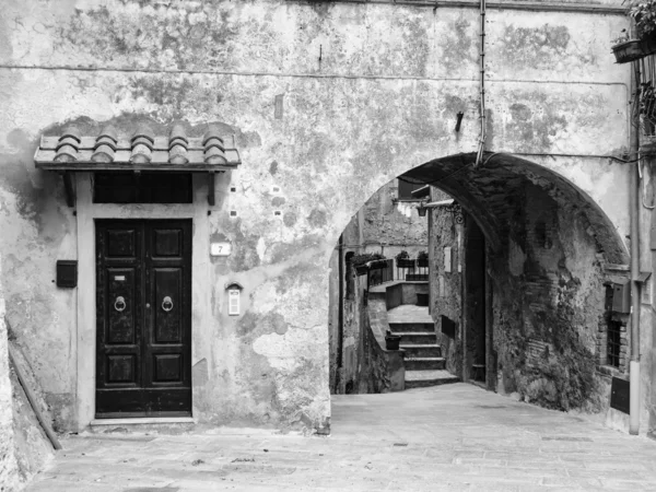 Itálie, Toskánsko, capalbio, vnější hradby starého města — Stock fotografie