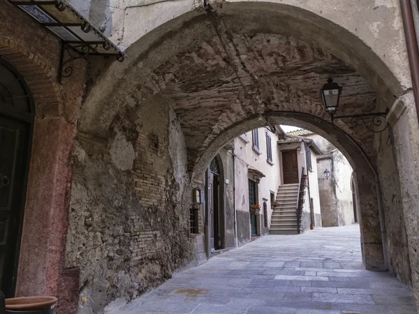 Italia, Toscana, Capalbio, muros exteriores del casco antiguo — Foto de Stock