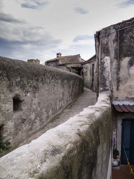 İtalya, Toskana, capalbio, eski şehrin dış duvarlar — Stok fotoğraf