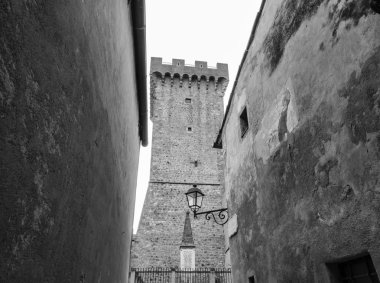 İtalya, Toskana, capalbio, ortaçağ Kulesi